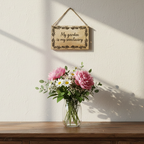 Personalised Sentiments Plaque